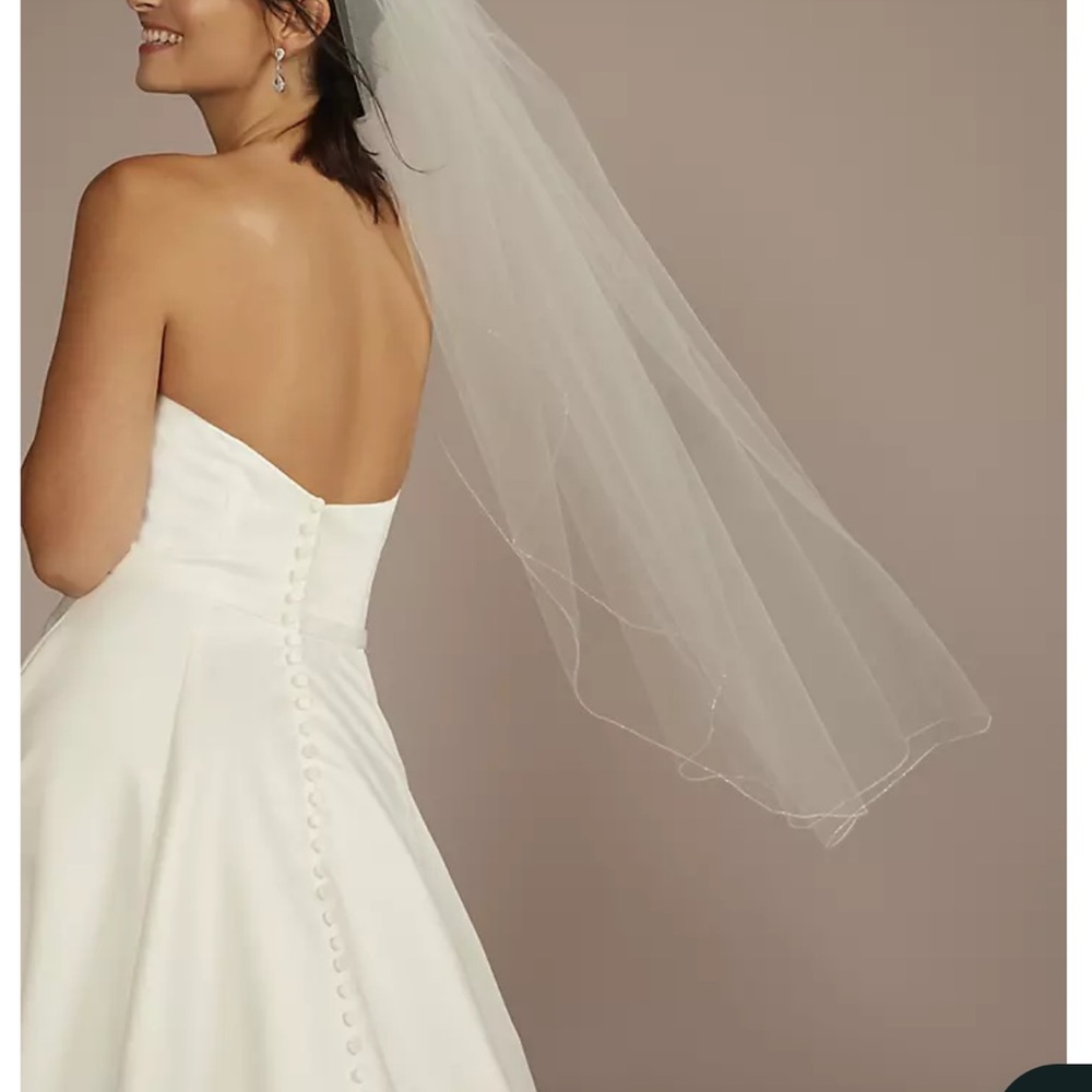 David's Bridal veil